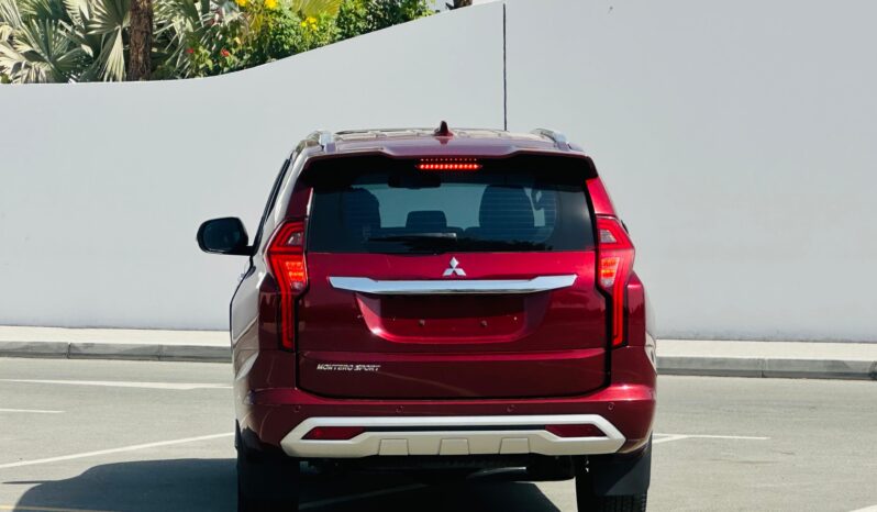 Mitsubishi Montero Sport 2021 red full